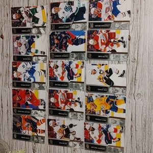 EUC collectible Lot of approx 48 NHL hockey cards some rare to find